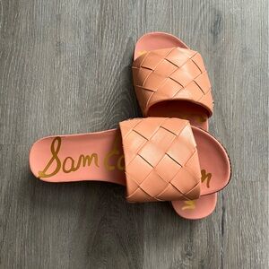 Sam Edelman Women's Orange Slide Sandals